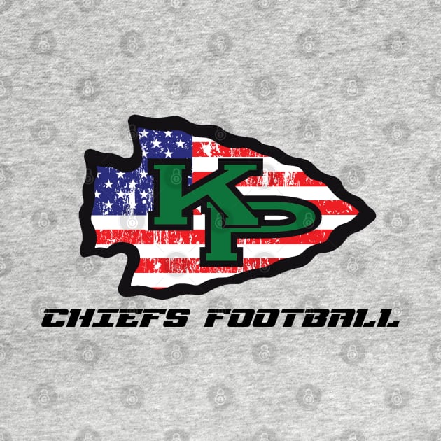 KP Chiefs Football (American Pride Arrowhead) by ArmChairQBGraphics